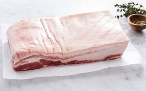 Frozen pork belly